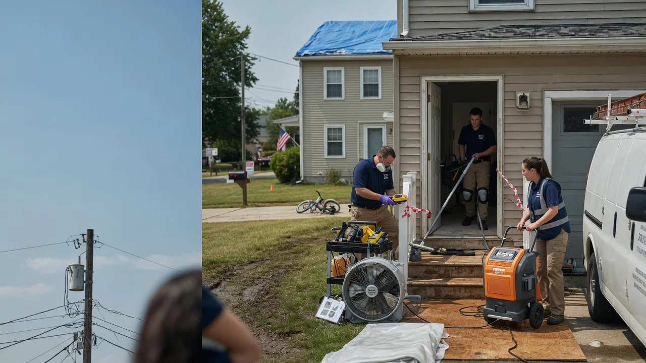 Water Damage Repair in Hazleton, IN near me